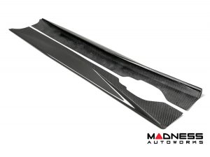 Chevrolet Corvette C8 Carbon Fiber Side Skirt Extensions - Anderson Composites Chevrolet Corvette C8 Carbon Fiber Side Skirt Extensions - Anderson Composites